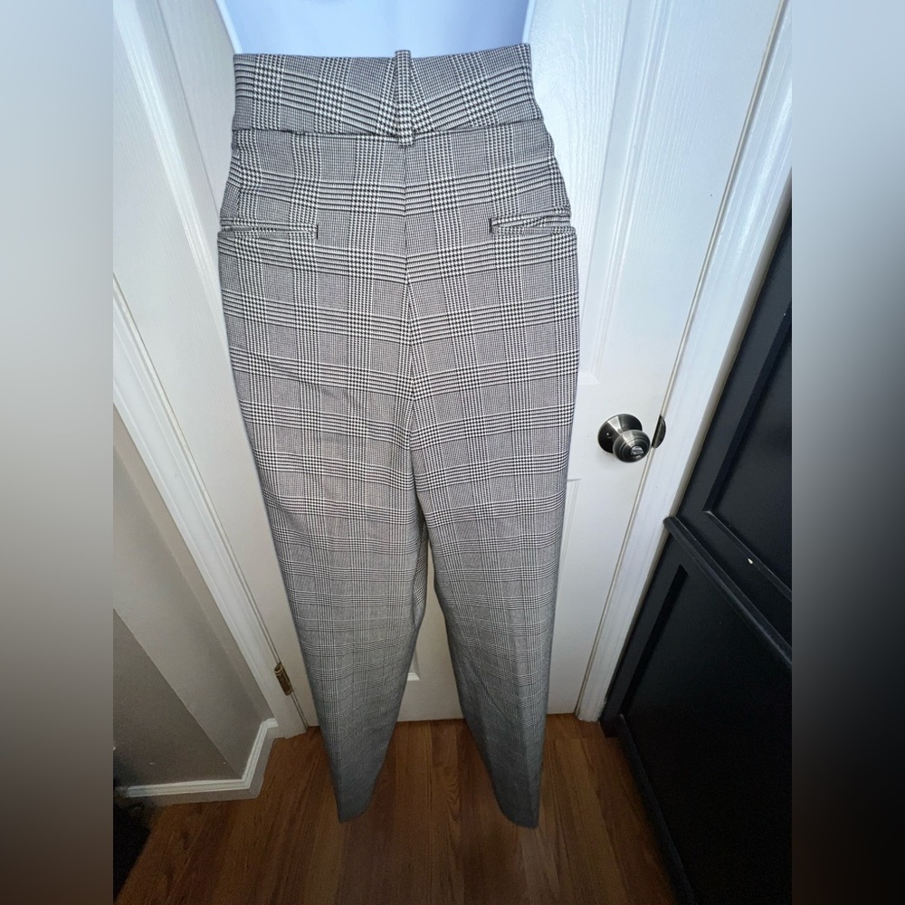 Ann Taylor Gray Plaid Trousers - Picture 11 of 12